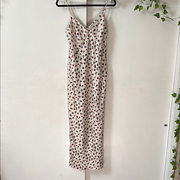 Floral Spaghetti Strap Maxi Dress - Picture 1 of 3